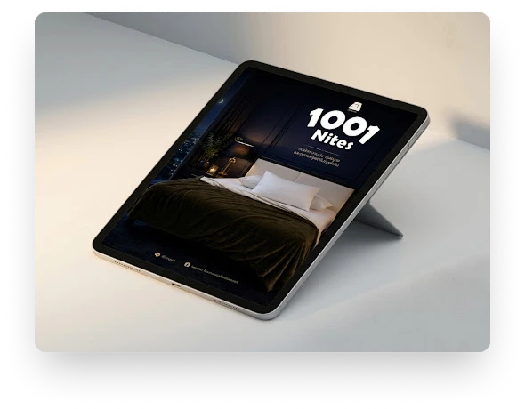 ตัวอย่าง E-catalog ผ้าห่ม 1001 Nites