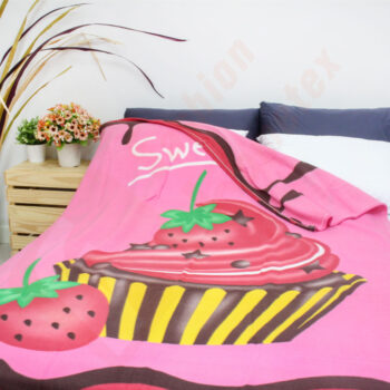 ขายส่งผ้าห่ม Likka ลายคัพเค้ก