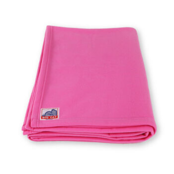 ผ้าห่มฟลีซ ผ้าห่มนาโน5ฟุต สีชมพู