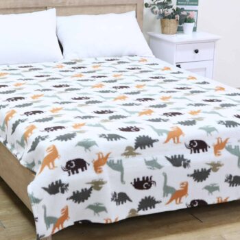 ผ้าห่มพิมพ์ลาย รุ่นอัลปาก้า ผ้าห่มหนา ผ้าห่มพรีเมี่ยม