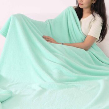 ผ้าห่มนาโน รุ่นฟีโน่ สีเขียวมินท์