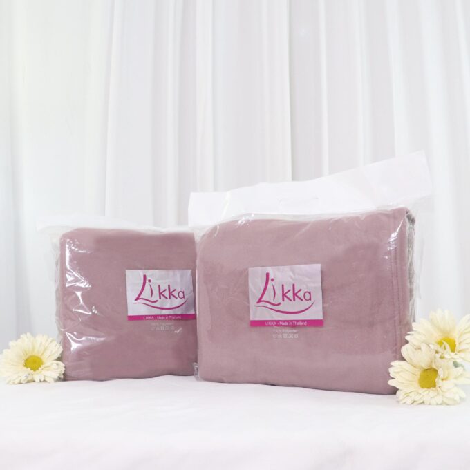 ผ้าห่มสีพื้น Likka ขายส่งผ้าห่มบริจาค ราคาโรงงาน