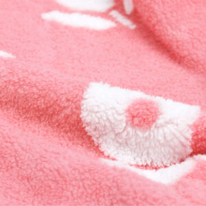 ผ้าห่มแจ๊คการ์ด 5ฟุต สีชมพู Jacquard Blanket